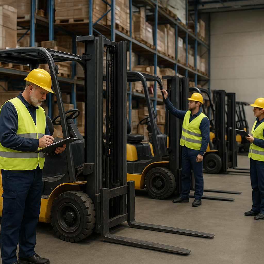 Przegląd wózków widłowych do magazynu