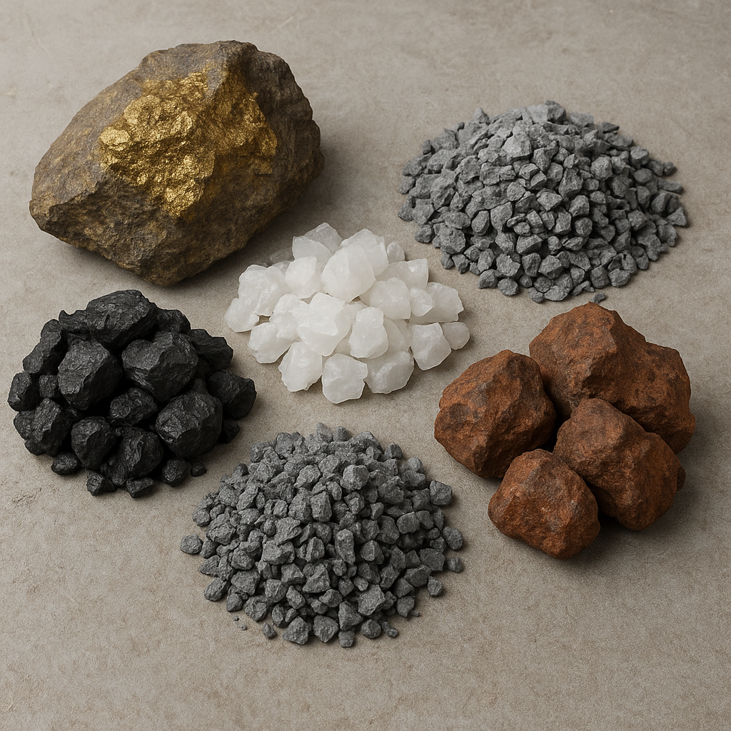 Rodzaje złóż surowców mineralnych – podział, charakterystyka i zastosowanie