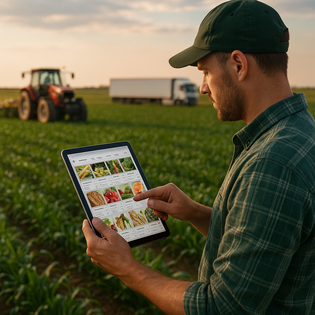 Platformy B2B w rolnictwie – przegląd możliwości eksportowych